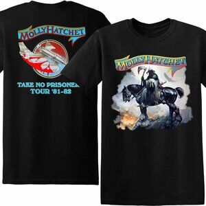 Molly Hatchet 81-82 Music Tour Shirt, Unisex Rock Band Tee Gift for Fans 78